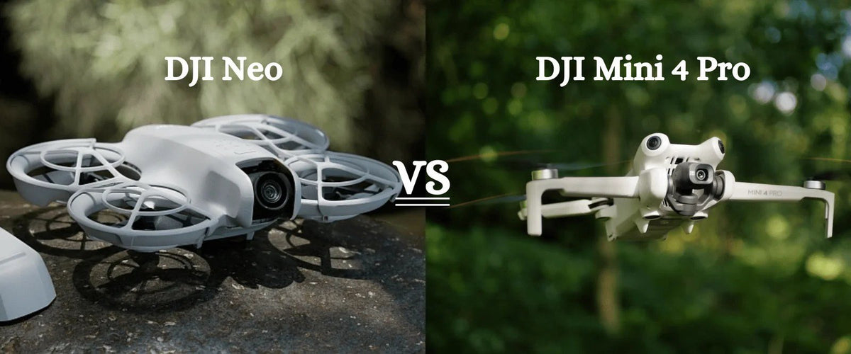DJI Neo vs. DJI Mini 4 Pro: A Detailed Comparison of Two Cutting-Edge Drones