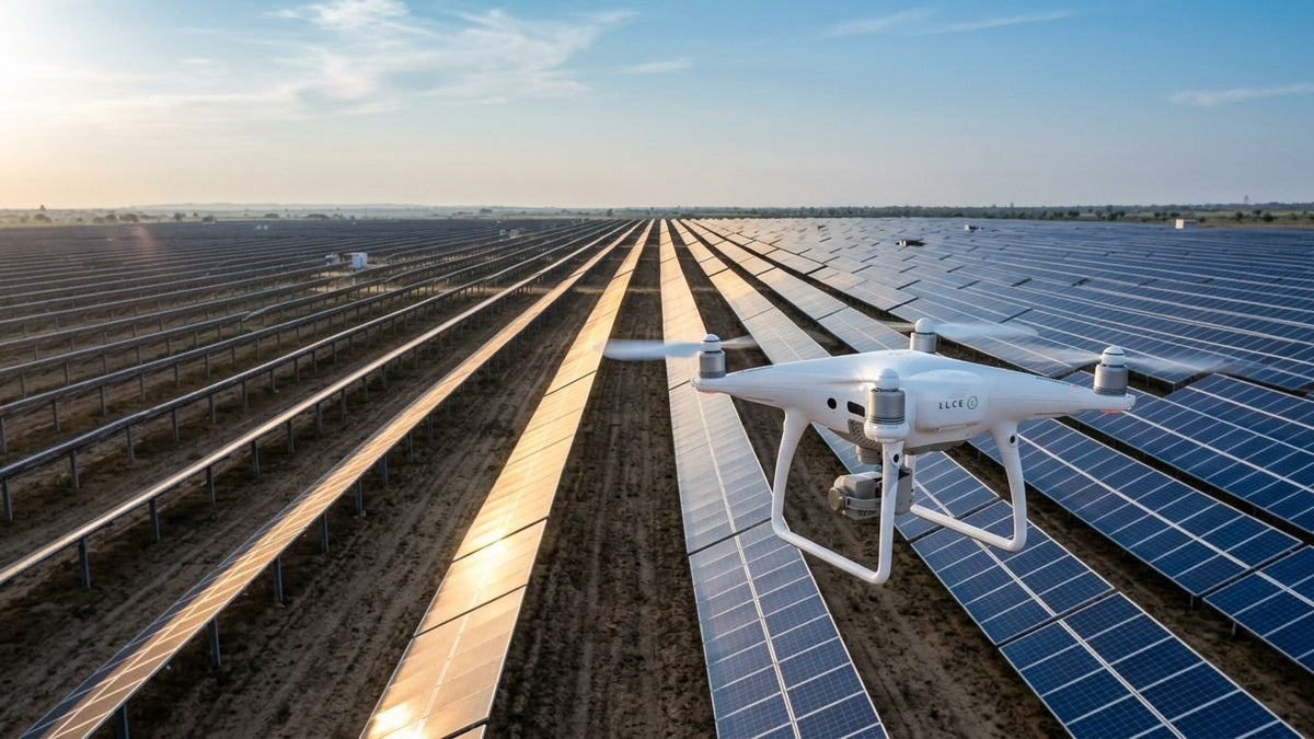 Aerial Solar Panel Thermal Inspection